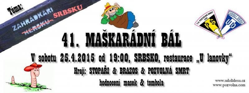 Pozvánka na 41. maškarádní bál